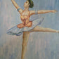 Ölgemälde Ballettmädchen Münchner Malerschule (XX) 65 x 75 cm