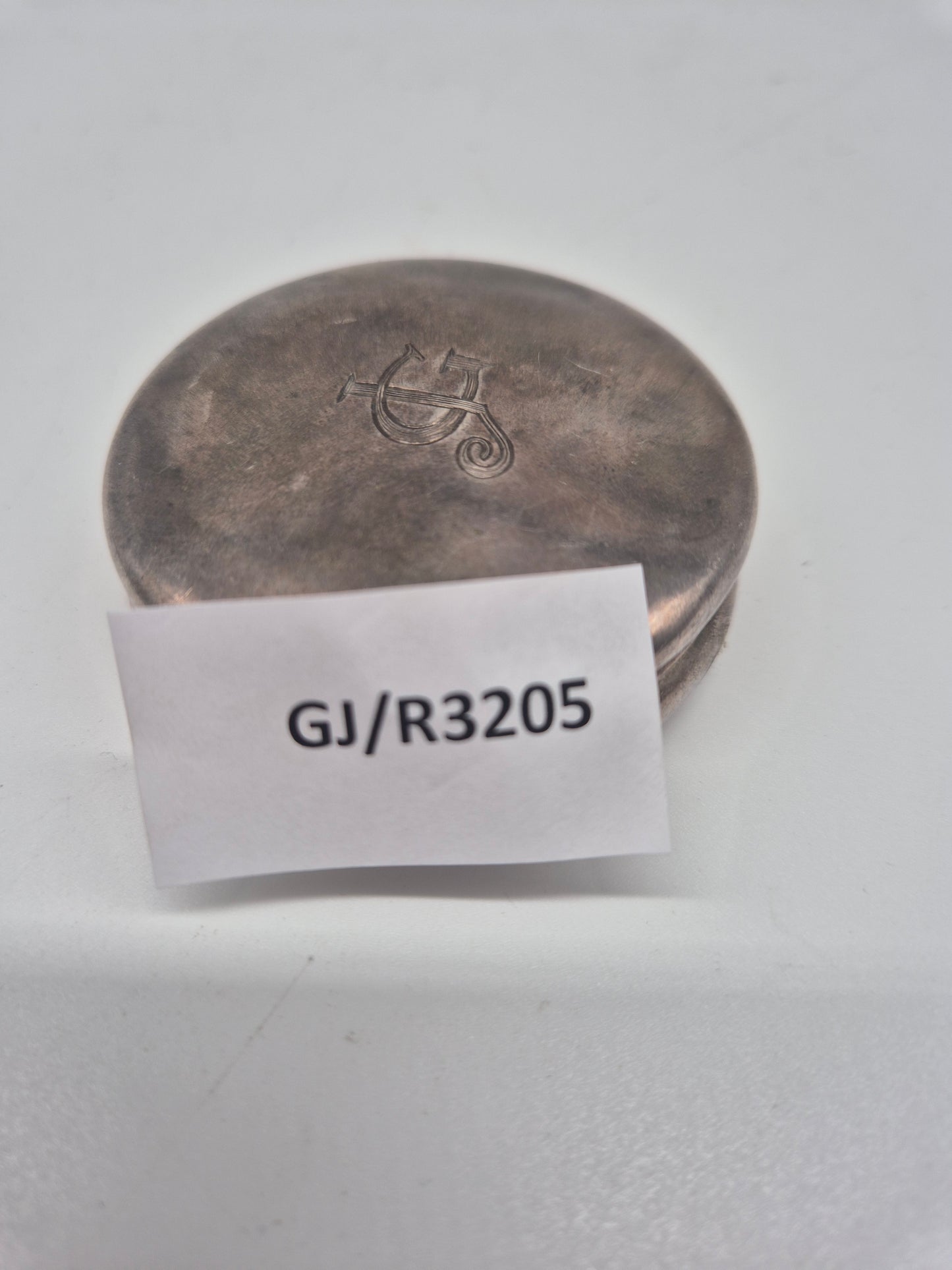 Britische Meistermarke 925er Sterling Silber Pillendose