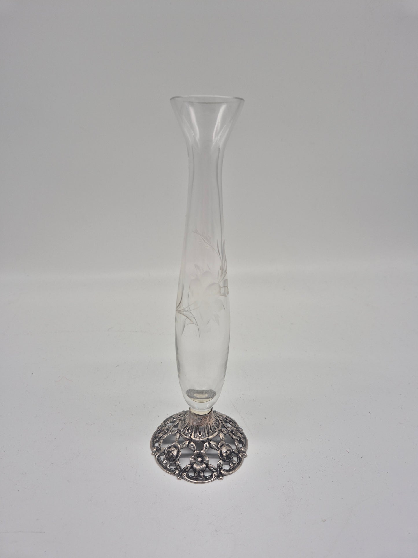 Blumenvase 800er Silber Europäische Meistermarke