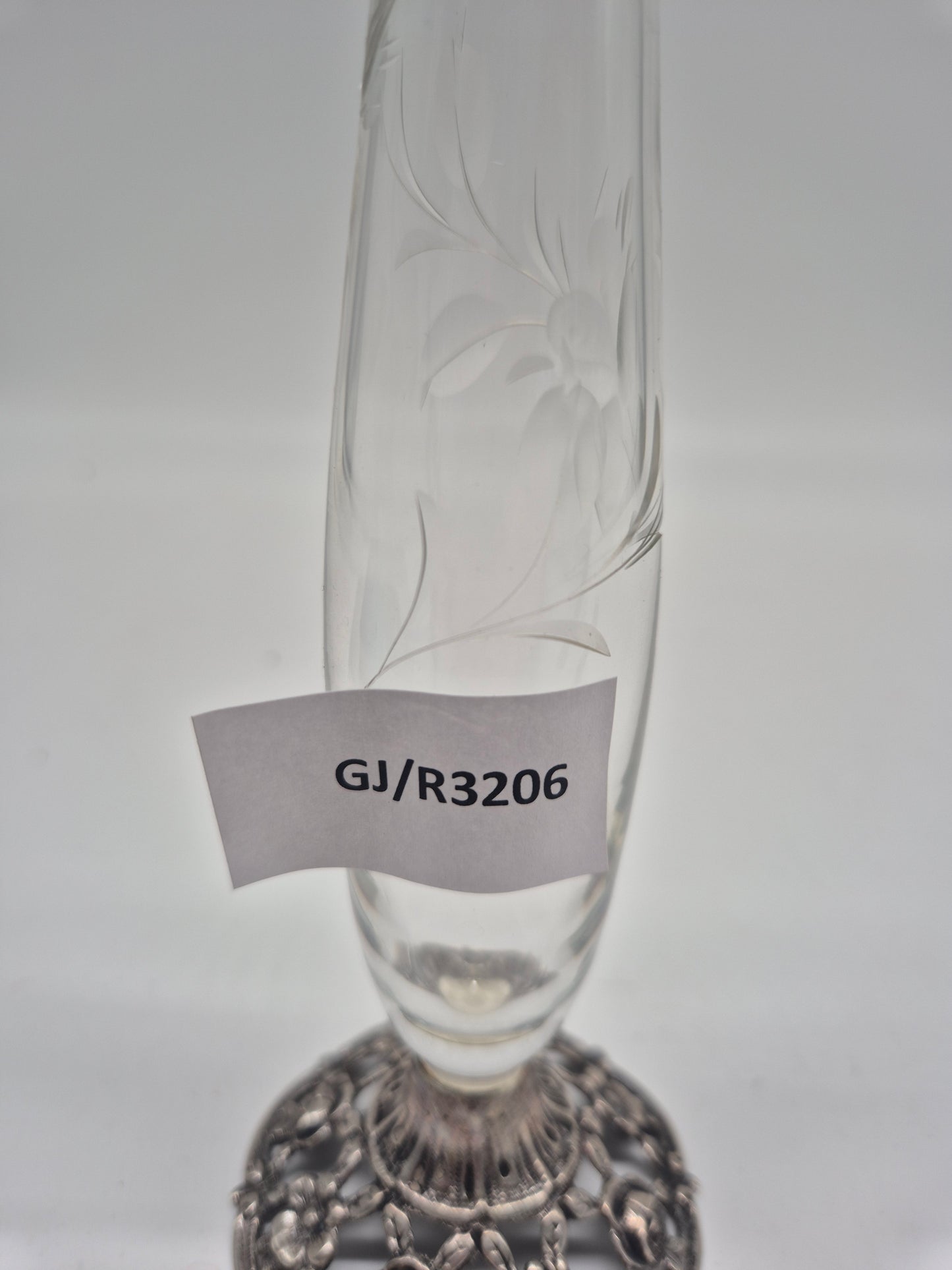 Blumenvase 800er Silber Europäische Meistermarke