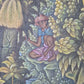 Indonesische Malerei (XX) Ölgemälde Bali Dorf und Naturmotiv 48x68 cm