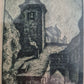 Original Radierung Kobolzeller Kirche Stadtbilder Handsigniert 16x21,5 cm