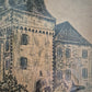 Schloss Liedberg Lithographie Handsigniert N. Vogl 22,5x32,5cm