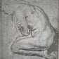 Peter Paul Rubens (1577–1640) Grafik Study of a Male Figure 36,5x45 cm