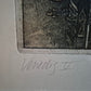 Original Lithographie Markusdom Venedig (1985) Kathedrale des Patriarchats