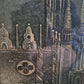 Original Lithographie Markusdom Venedig (1985) Kathedrale des Patriarchats