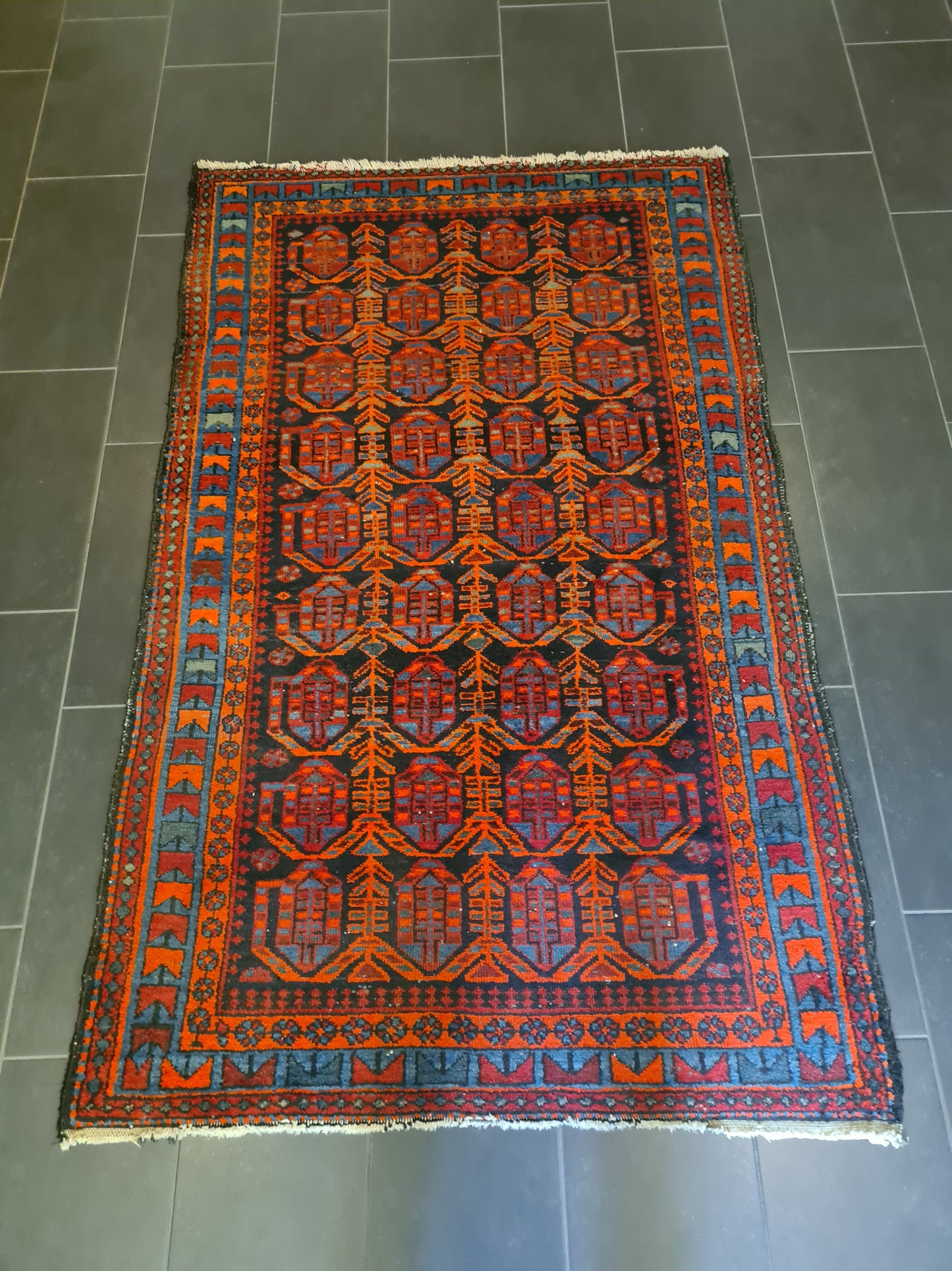 Perserteppich Orientteppich Handgeknüpfter Malaya antik fein 213x134cm