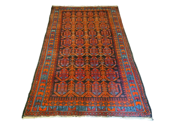 Perserteppich Orientteppich Handgeknüpfter Malaya antik fein 213x134cm