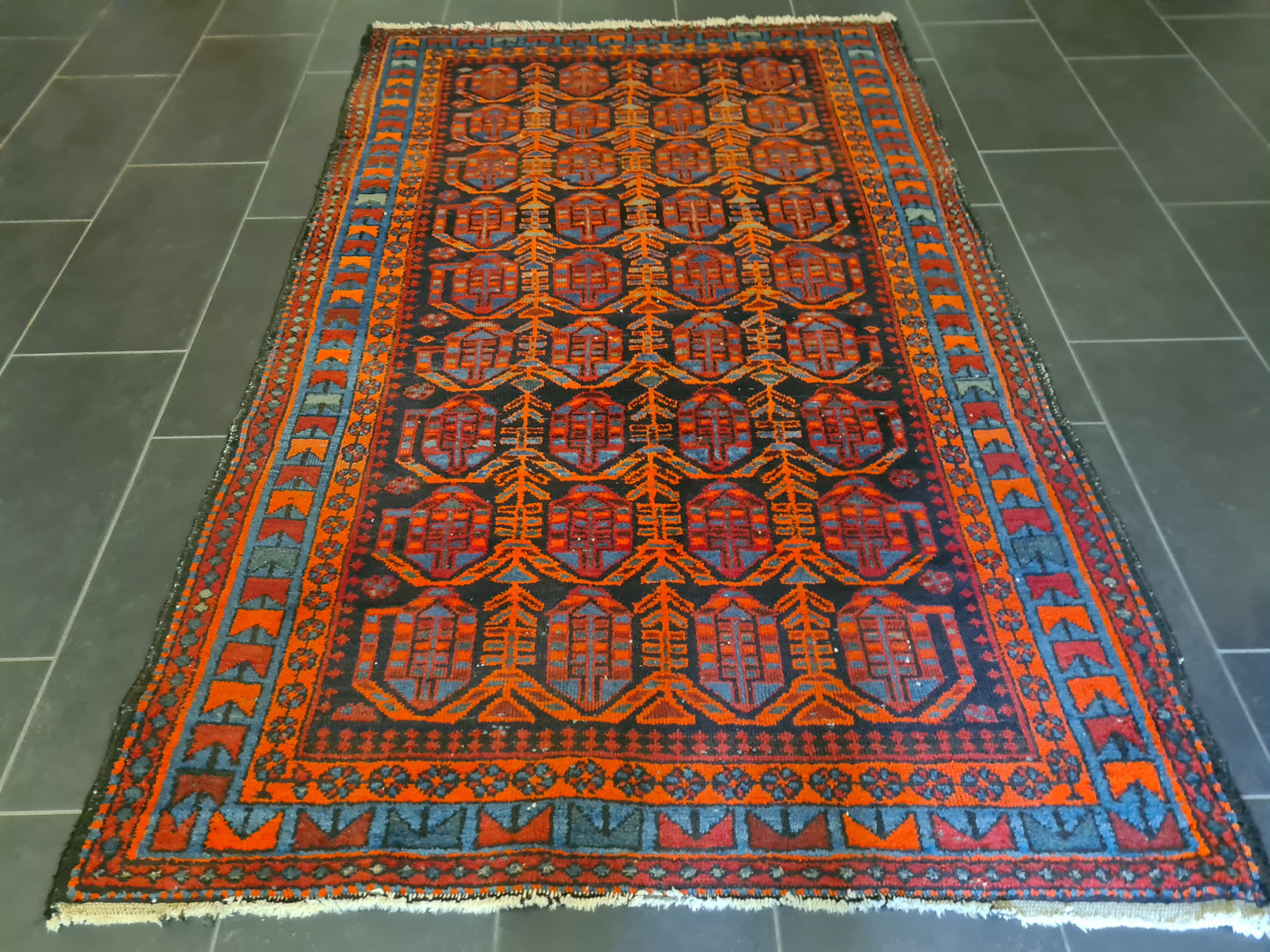 Perserteppich Orientteppich Handgeknüpfter Malaya antik fein 213x134cm