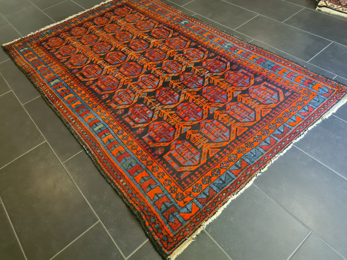 Perserteppich Orientteppich Handgeknüpfter Malaya antik fein 213x134cm