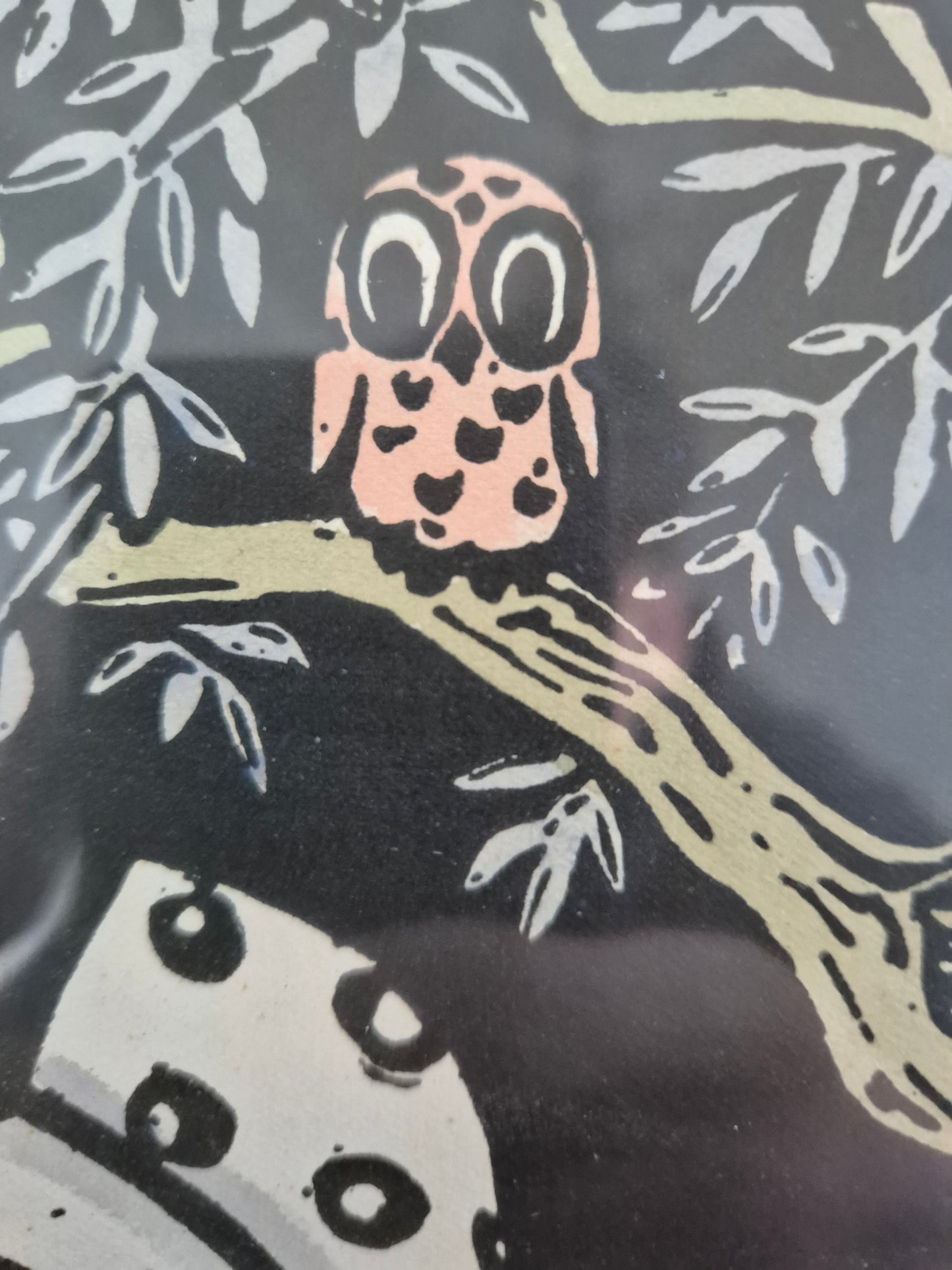 Hänsel und Gretel Original Holzschnitt Handsigniert 38x44cm