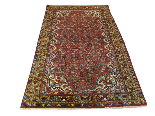 Perserteppich Orientteppich Handgeknüpfter Teppich Malaya antik 218x141cm