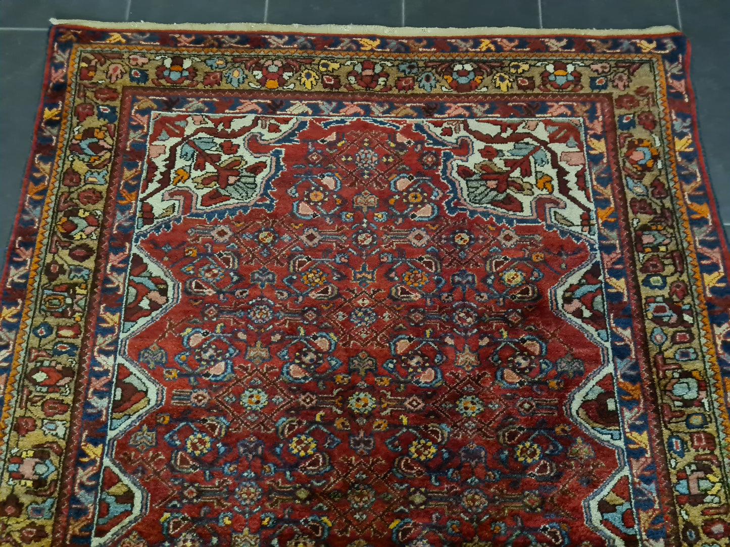 Perserteppich Orientteppich Handgeknüpfter Teppich Malaya antik 218x141cm