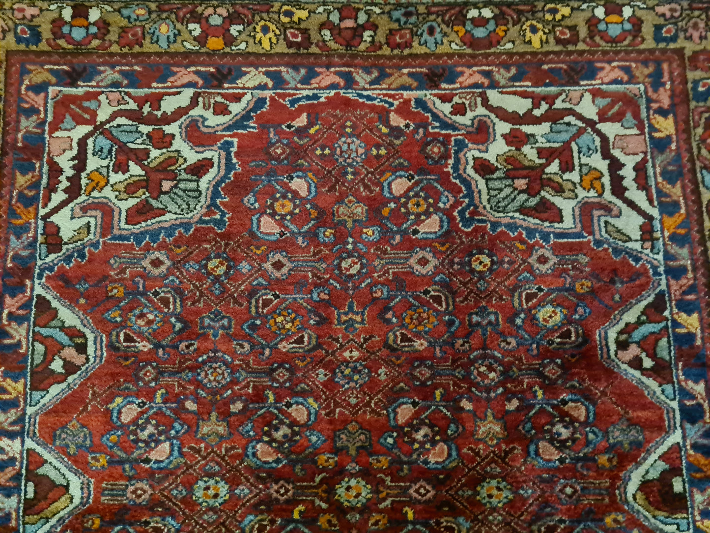 Perserteppich Orientteppich Handgeknüpfter Teppich Malaya antik 218x141cm