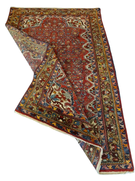 Perserteppich Orientteppich Handgeknüpfter Teppich Malaya antik 218x141cm