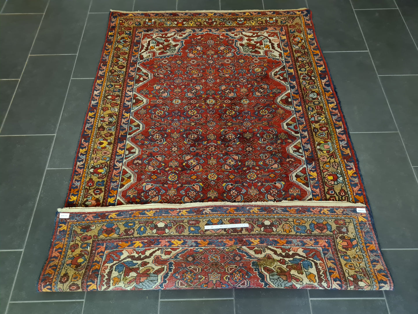 Perserteppich Orientteppich Handgeknüpfter Teppich Malaya antik 218x141cm