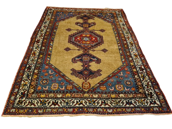 Perserteppich Orientteppich Handgeknüpfter Teppich Malaya antik 196x144cm