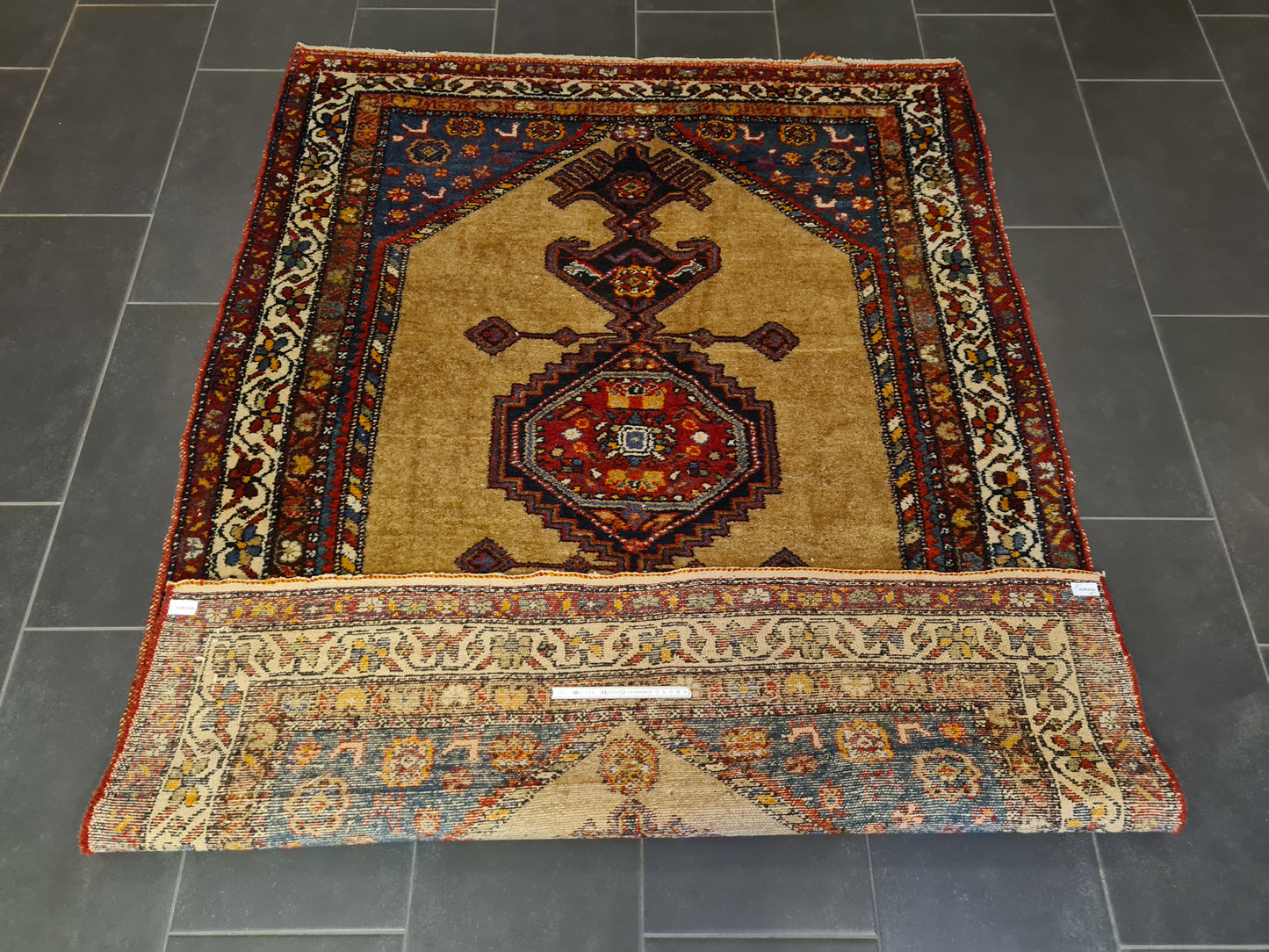 Perserteppich Orientteppich Handgeknüpfter Teppich Malaya antik 196x144cm