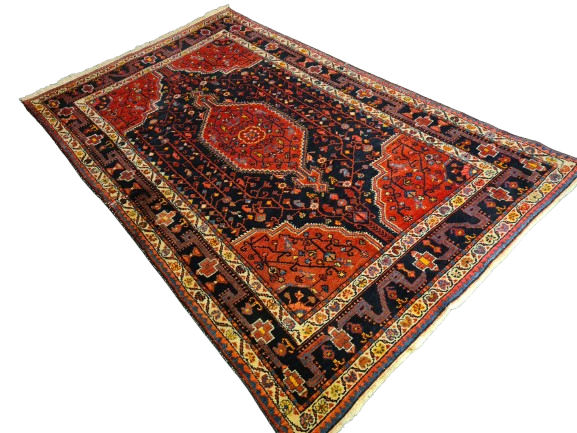 Perserteppich Orientteppich Handgeknüpfter Teppich Malaya antik fein 226x140cm