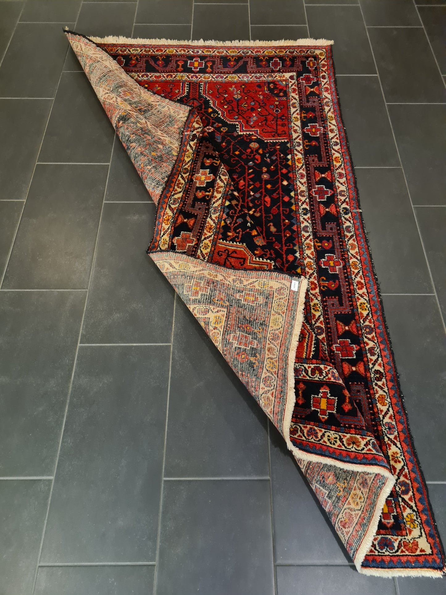 Perserteppich Orientteppich Handgeknüpfter Teppich Malaya antik fein 226x140cm