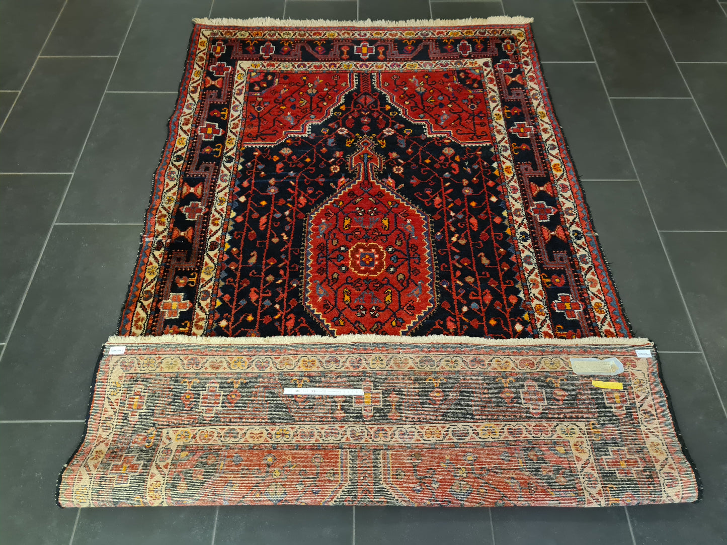 Perserteppich Orientteppich Handgeknüpfter Teppich Malaya antik fein 226x140cm