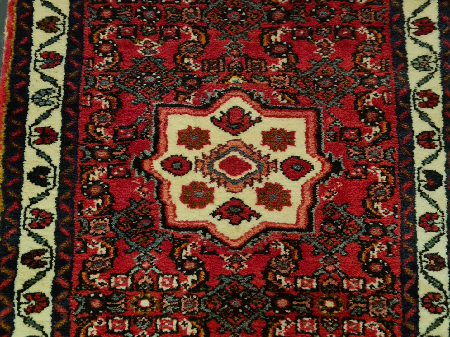 Perserteppich Orientteppich Teppich Handgeknüpfter Malaya fein antik 203x76cm