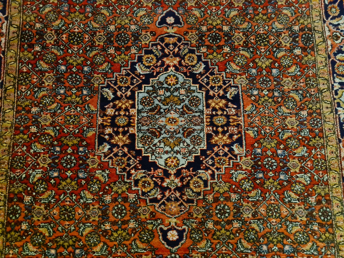 Perserteppich Orientteppich Handgeknüpfter Teppich Bidjar 183x115cm