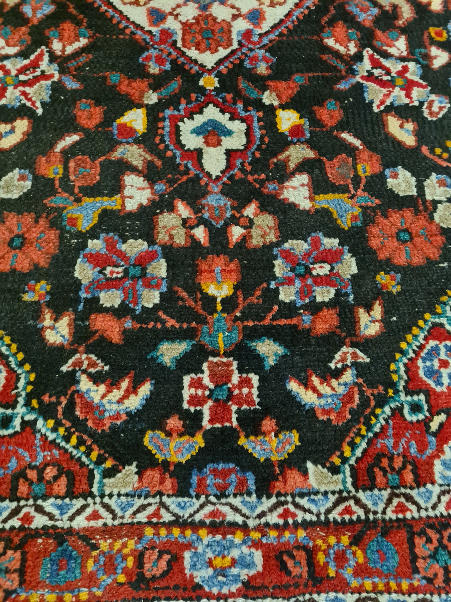 Orientteppich Perserteppich Handgeknüpfter Sarough Hamedan 156x103cm