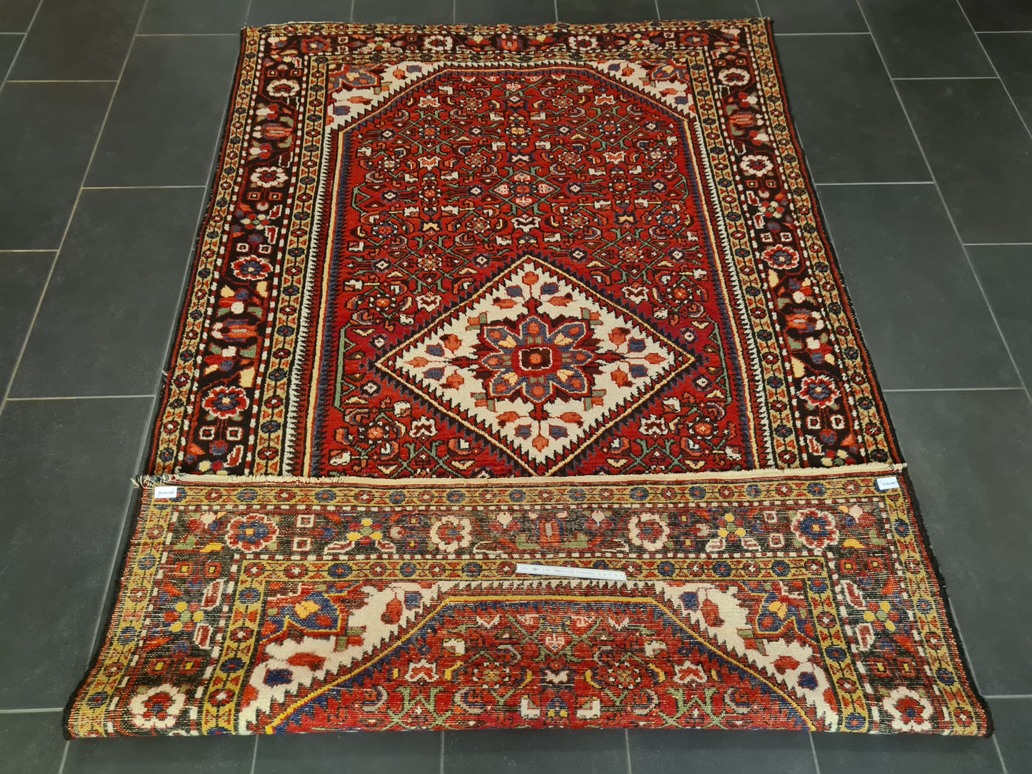 Perserteppich Orientteppich Handgeknüpfter Teppich Malaya antik 239x147cm