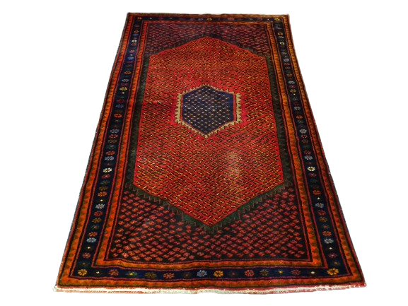 Perserteppich Orientteppich Handgeknüpfter Teppich Malaya antik 210x130cm