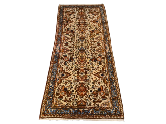 Perserteppich Orientteppich Handgeknüpfter Sarough Hamedan Teppich 197x63