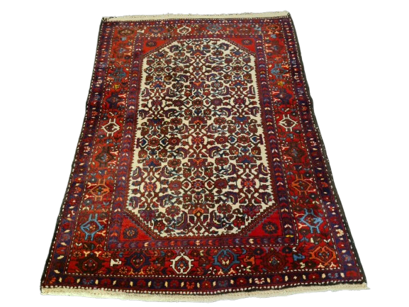 Perserteppich Orientteppich Handgeknüpfter Teppich Malaya antik 147x103cm