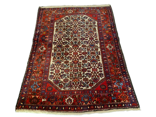 Perserteppich Orientteppich Handgeknüpfter Teppich Malaya antik 147x103cm