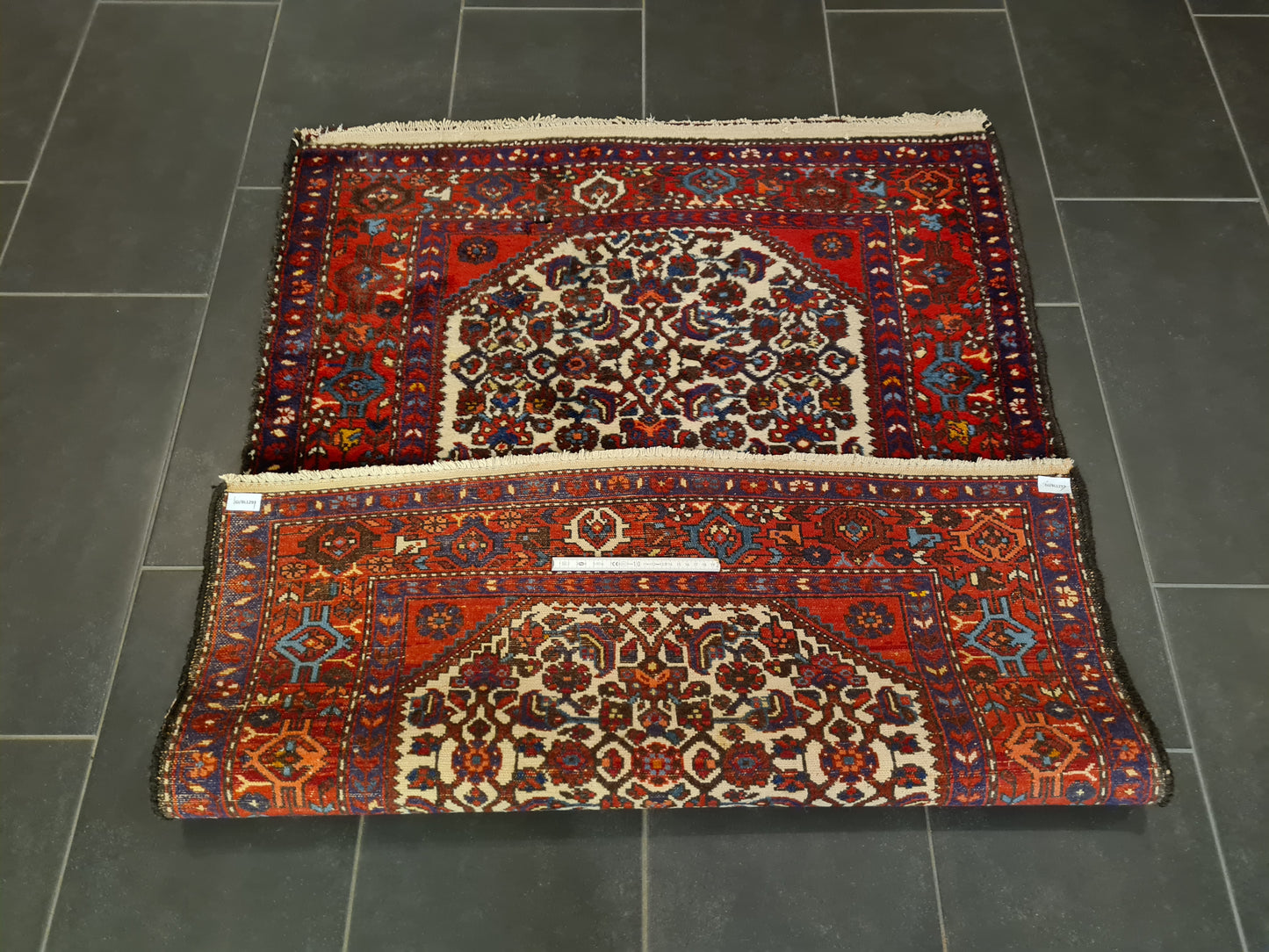 Perserteppich Orientteppich Handgeknüpfter Teppich Malaya antik 147x103cm