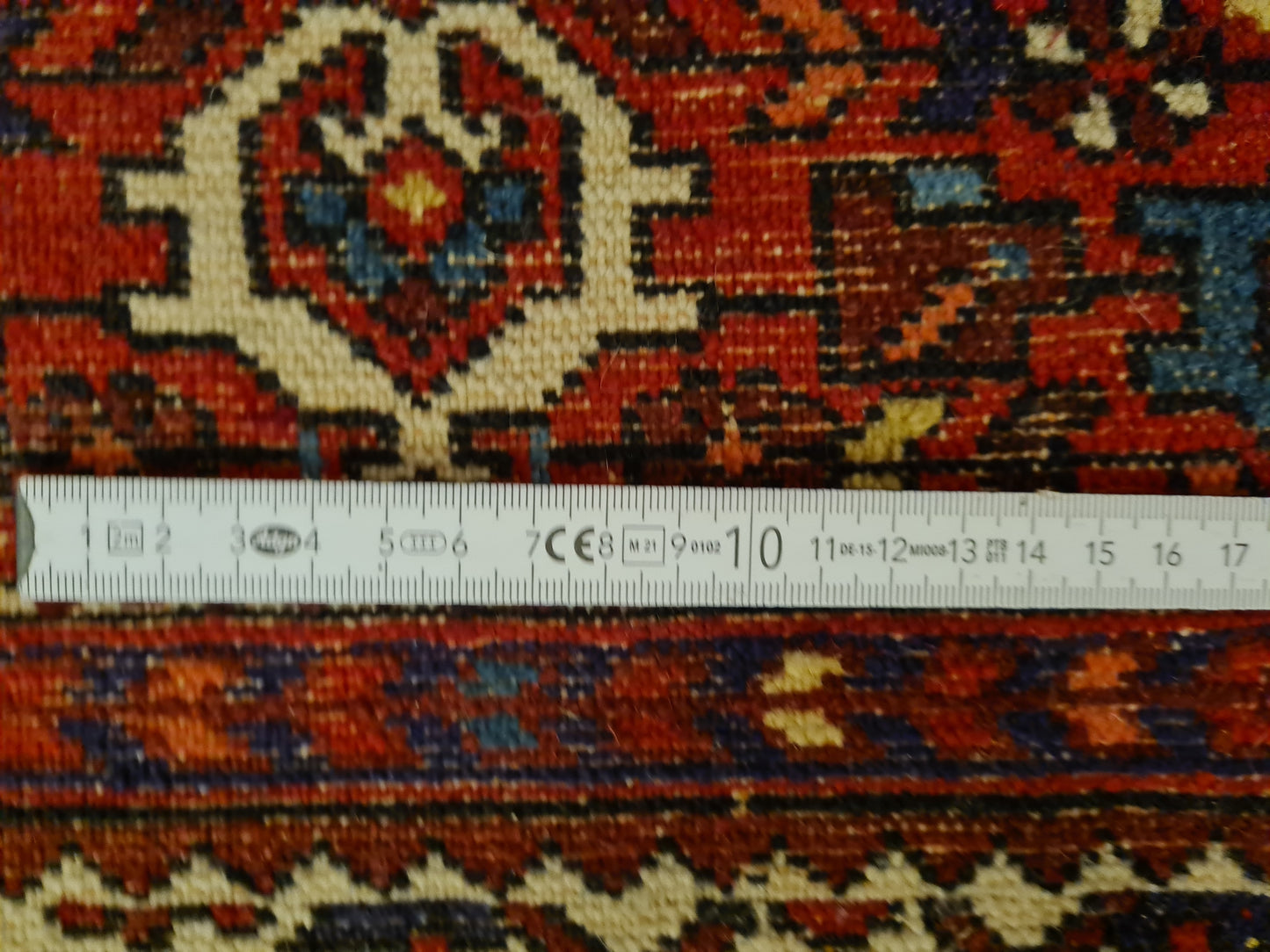 Perserteppich Orientteppich Handgeknüpfter Teppich Malaya antik 147x103cm