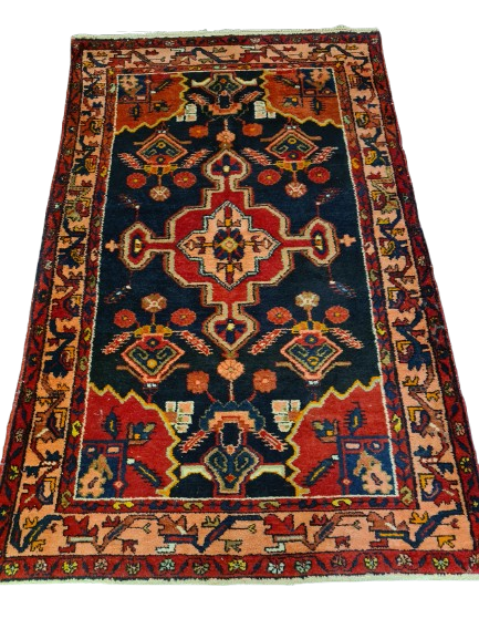 Perserteppich Orientteppich Handgeknüpfter Teppich Malaya antik 205x130cm