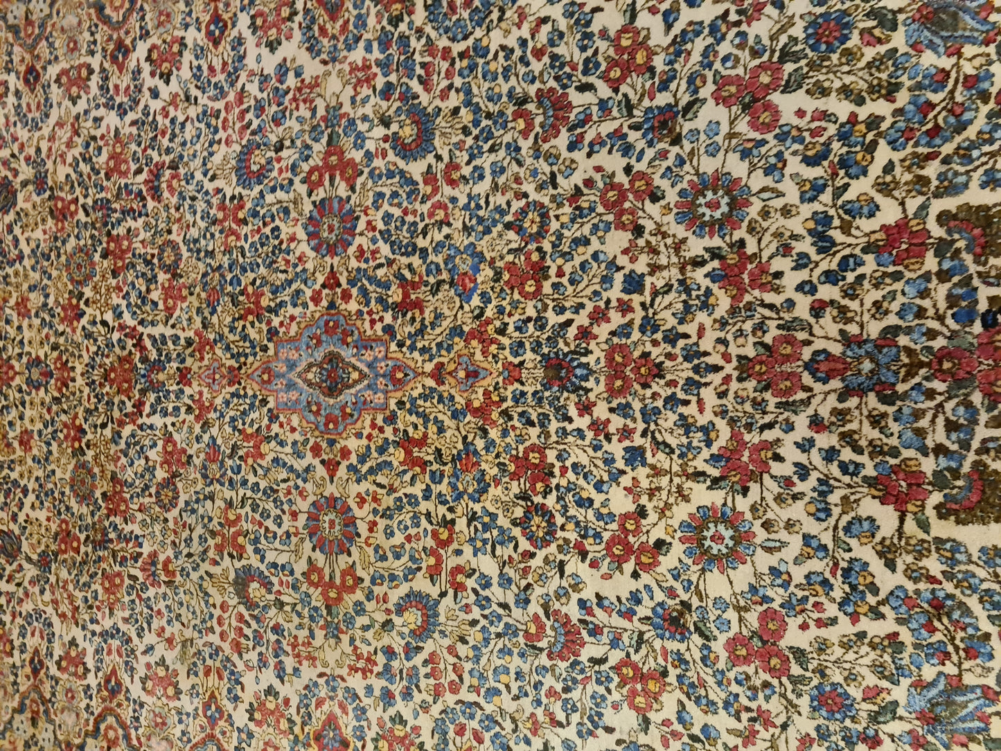 Perserteppich Orientteppich Handgeknüpfter Palast Tepich Kirman 445x315cm