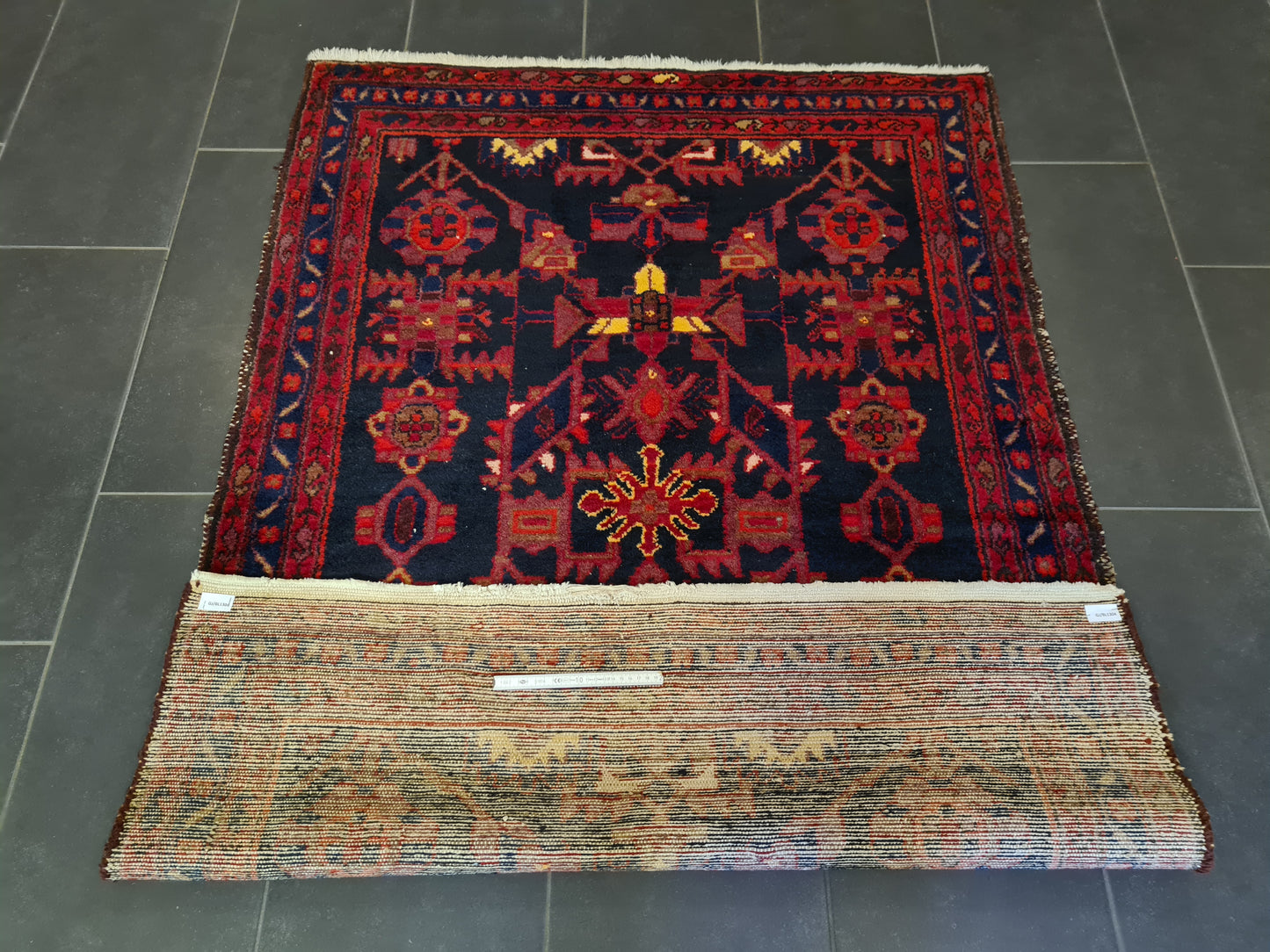 Perserteppich Orientteppich Handgeknüpfter Teppich Malaya antik 160x114cm