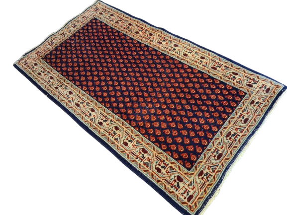 Perserteppich Orientteppich Handgeknüpfter Teppich Sarough Mir 127x70cm