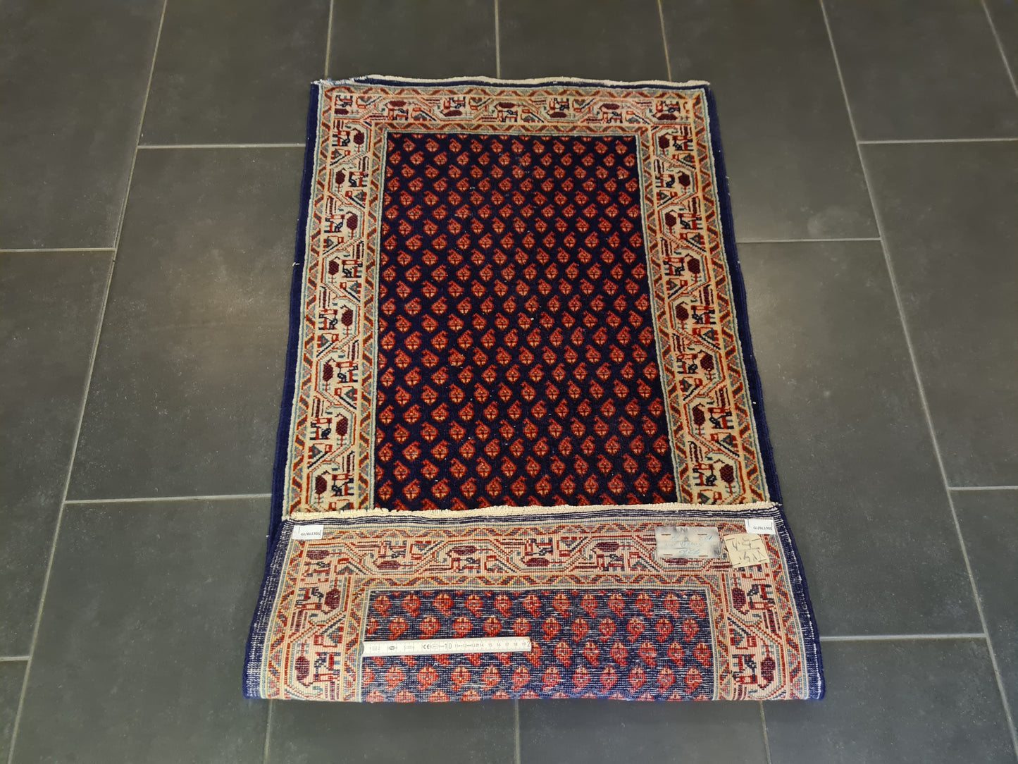 Perserteppich Orientteppich Handgeknüpfter Teppich Sarough Mir 127x70cm