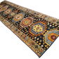 Perserteppich Orientteppich Handgeknüpfter Teppich Kazak Sammlerstück 360x107cm