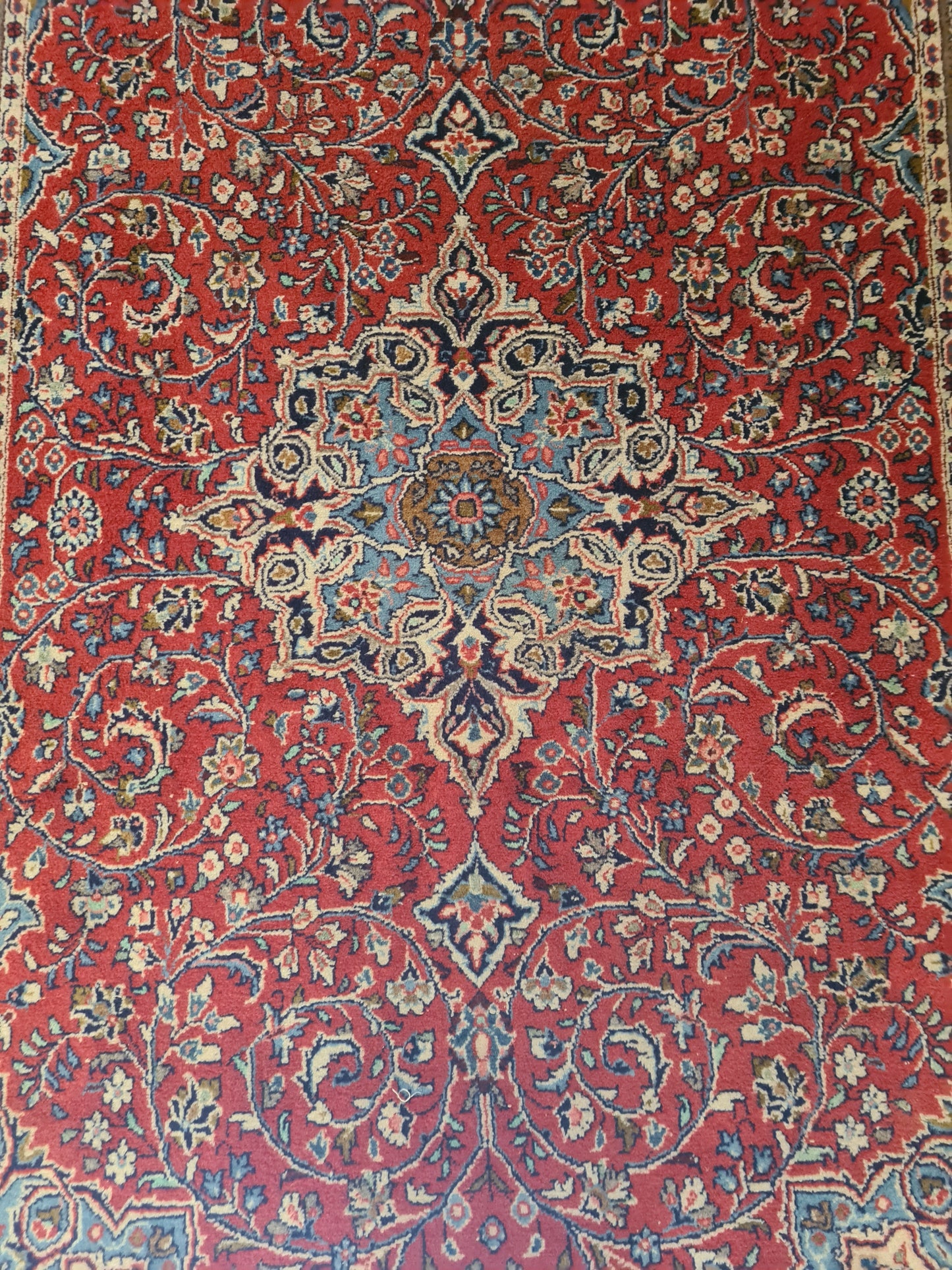 Perserteppich Orientteppich Handgeknüpfter Teppich Sarough fein 203x134cm