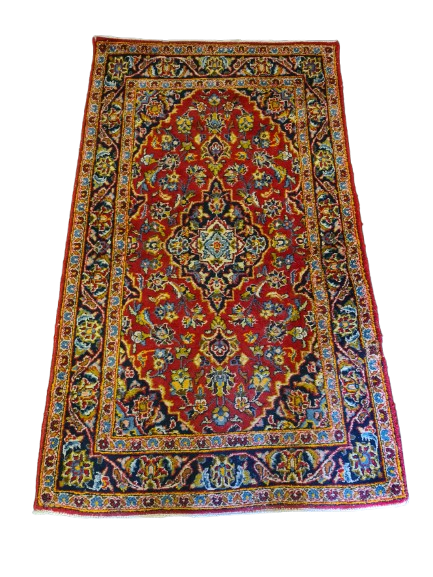 Perserteppich Orientteppich Handgeknüpfter Teppich Keshan fein 160x99cm