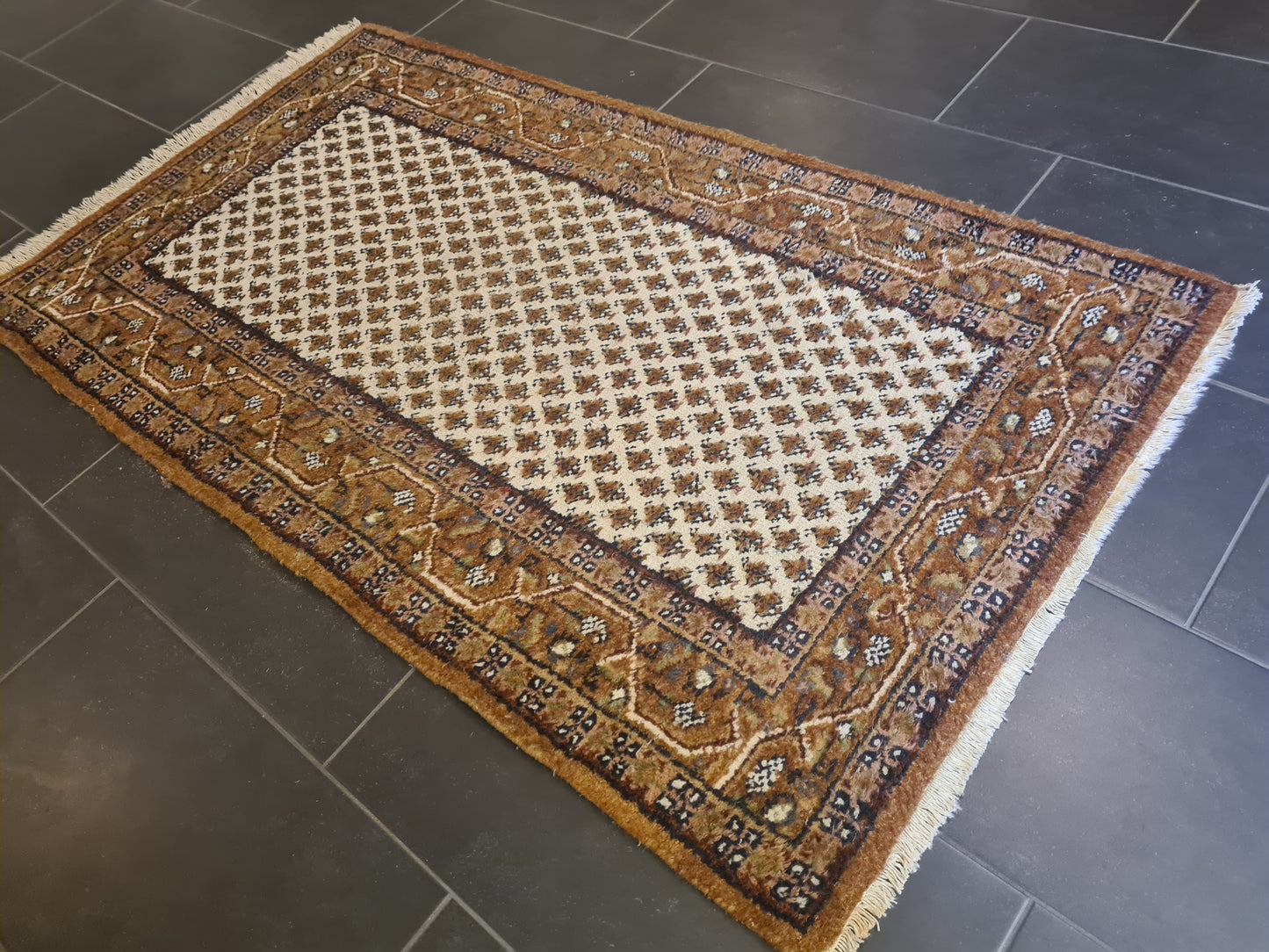 Perserteppich Orientteppich Handgeknüpfter Teppich Sarough Mir 163x92cm