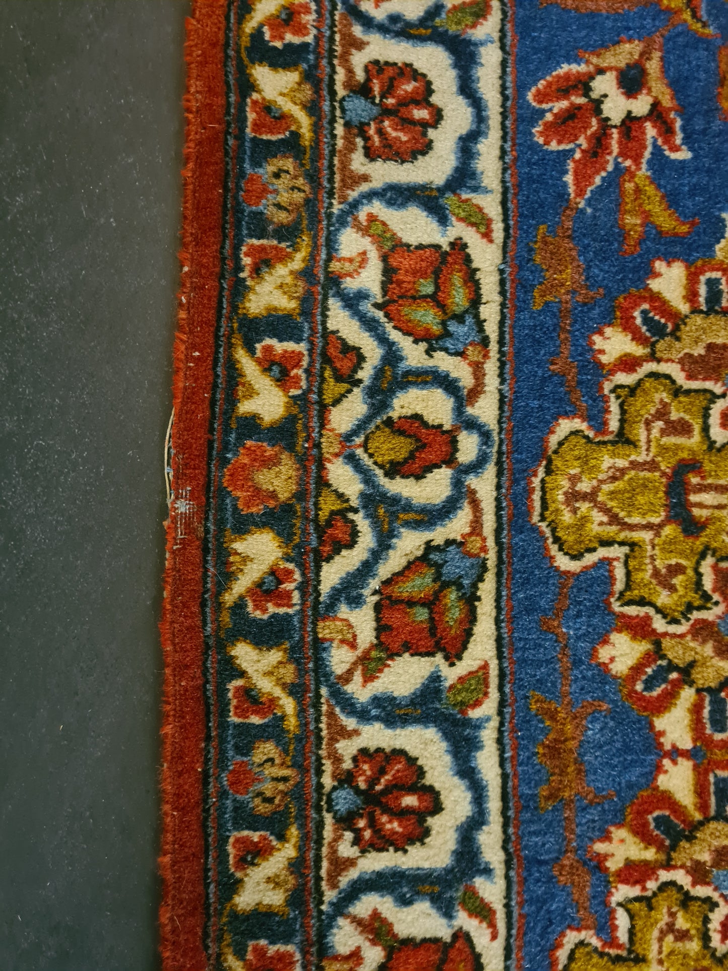 Perserteppich Orientteppich Handgeknüpfter Teppich Isfahan Najafabad 370x263cm