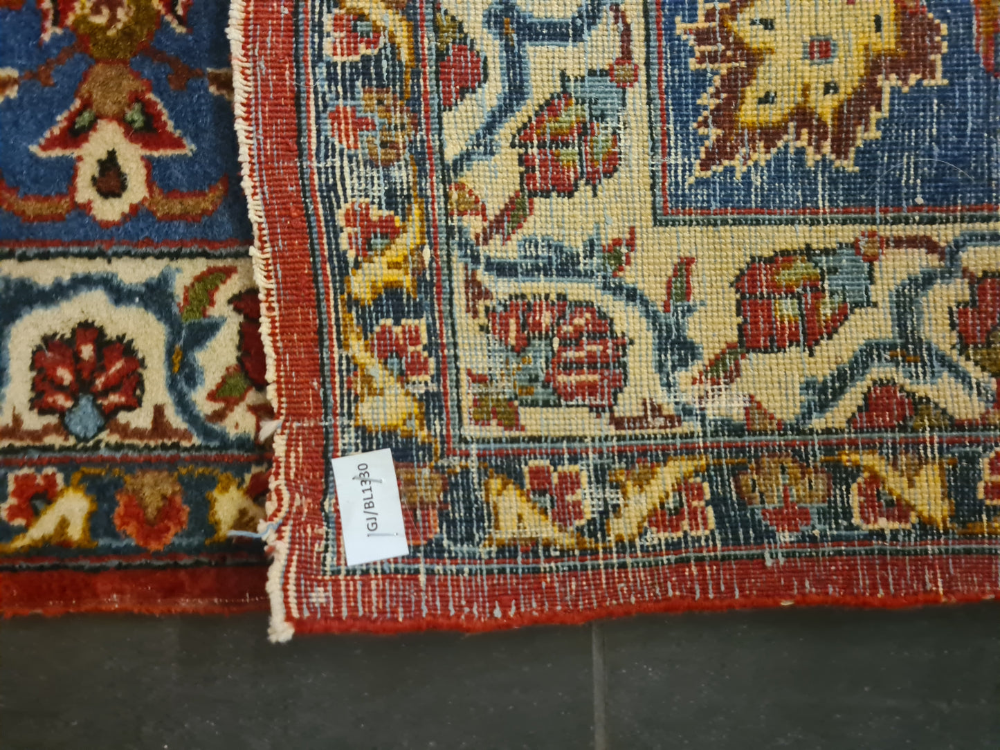 Perserteppich Orientteppich Handgeknüpfter Teppich Isfahan Najafabad 370x263cm