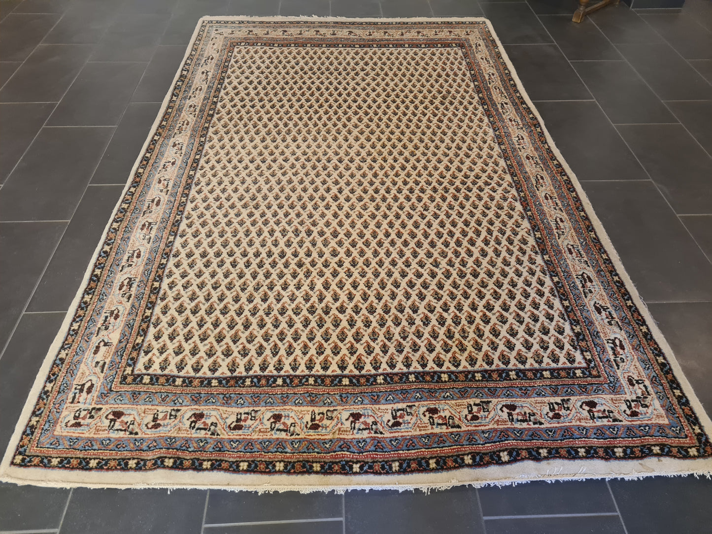 Perserteppich Orientteppich Handgeknüpfter Teppich Sarough Mir 268x170cm