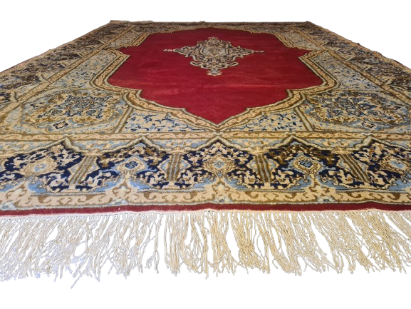 Perserteppich Orientteppich Handgeknüpfter Teppich Kirman Royal 385x270cm