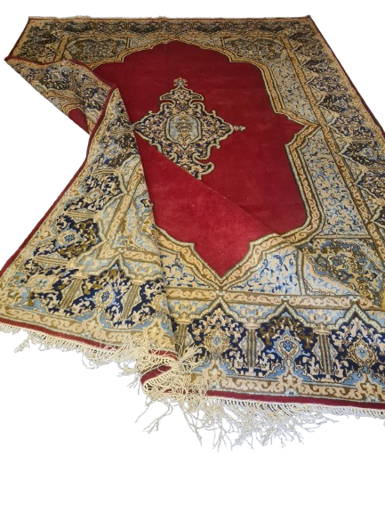 Perserteppich Orientteppich Handgeknüpfter Teppich Kirman Royal 385x270cm