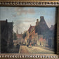 Nach Adrianus Eversen (1818-1897) Ölgemälde Holland Stadtbilder